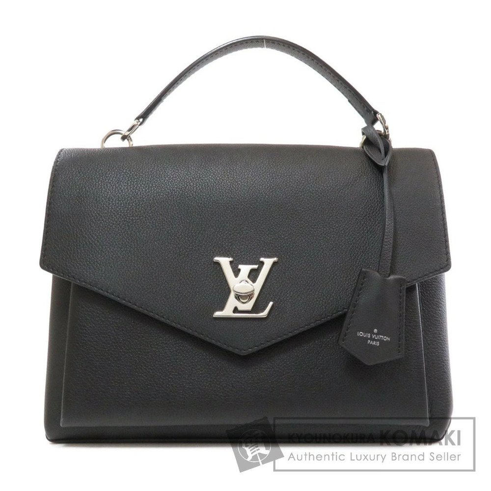 Louis Vuitton My Lockme Handbag Grain Calf Leather